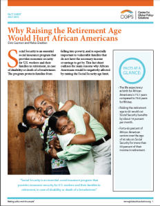 Retirement age cover